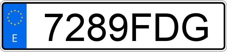 Numer rejestracyjny 7289FDG posiada PEUGEOT 206 Numer rejestracyjny 7289FDG posiada PEUGEOT 206