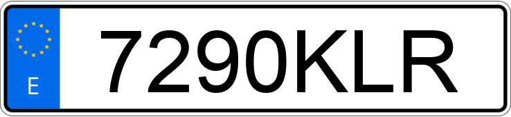 Numer rejestracyjny 7290KLR posiada IVECO EUROCARGO Numer rejestracyjny 7290KLR posiada IVECO EUROCARGO