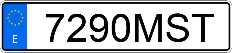 Numer rejestracyjny 7290MST posiada CUPRA FORMENTOR