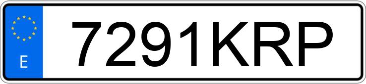 Numer rejestracyjny 7291KRP posiada PEUGEOT 3008