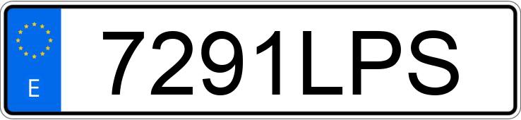 Numer rejestracyjny 7291LPS posiada FORD PUMA