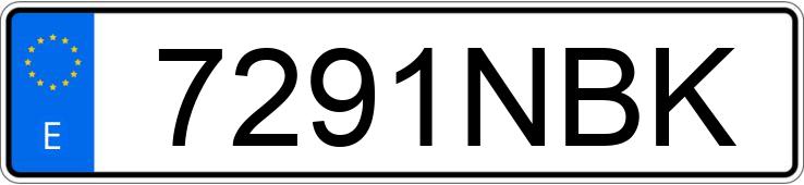 Numer rejestracyjny 7291NBK posiada JAC IEV7S 40KWH