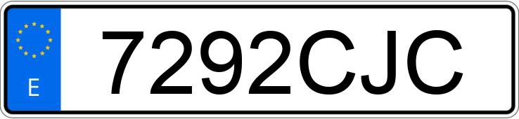 Numer rejestracyjny 7292CJC posiada RENAULT CLIO Numer rejestracyjny 7292CJC posiada RENAULT CLIO
