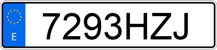 Numer rejestracyjny 7293HZJ posiada BMW SERIE 3 Numer rejestracyjny 7293HZJ posiada BMW SERIE 3