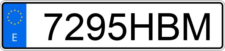 Numer rejestracyjny 7295HBM posiada RENAULT GRAND SCENIC EXPRESSION 1.5 DCI 105 5PZ Numer rejestracyjny 7295HBM posiada RENAULT GRAND SCENIC EXPRESSION 1.5 DCI 105 5PZ