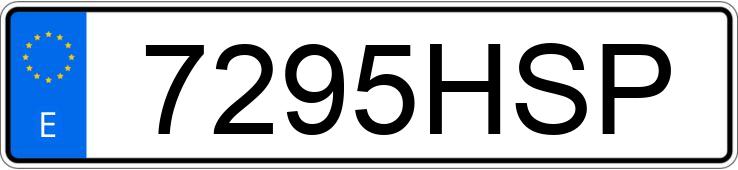 Numer rejestracyjny 7295HSP posiada VOLKSWAGEN CC Numer rejestracyjny 7295HSP posiada VOLKSWAGEN CC