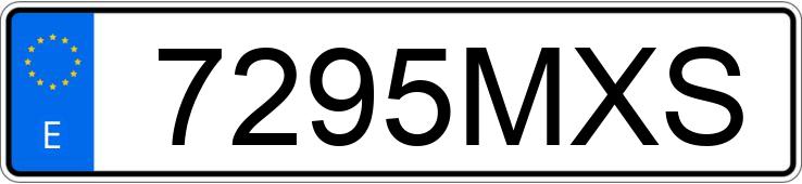 Numer rejestracyjny 7295MXS posiada MERCEDES B (246/242)