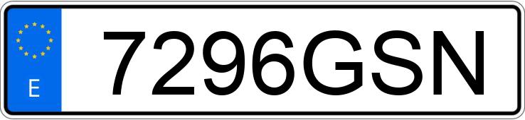 Numer rejestracyjny 7296GSN posiada HONDA JAZZ