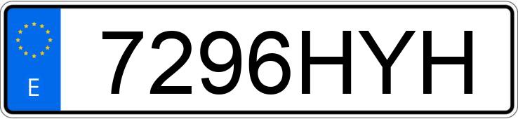 Numer rejestracyjny 7296HYH posiada KIA RIO Numer rejestracyjny 7296HYH posiada KIA RIO