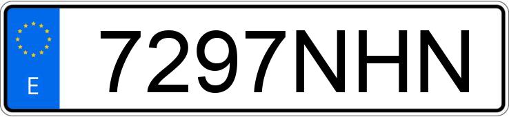 Numer rejestracyjny 7297NHN posiada VOLKSWAGEN TAYRON