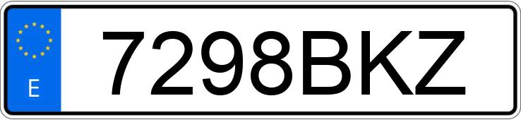 Numer rejestracyjny 7298BKZ posiada FORD FOCUS Numer rejestracyjny 7298BKZ posiada FORD FOCUS