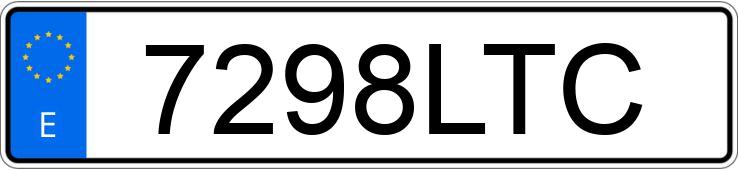 Numer rejestracyjny 7298LTC posiada RENAULT CLIO