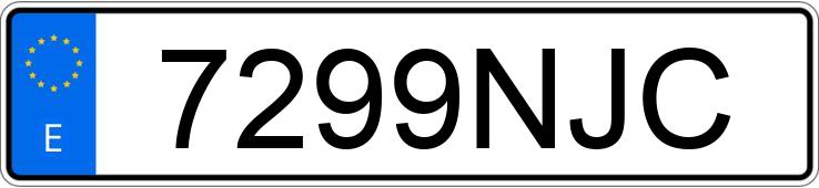 Numer rejestracyjny 7299NJC posiada VOLVO XC60 Numer rejestracyjny 7299NJC posiada VOLVO XC60