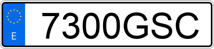 Numer rejestracyjny 7300GSC posiada VOLKSWAGEN SCIROCCO