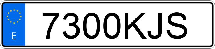 Numer rejestracyjny 7300KJS posiada OPEL CORSA