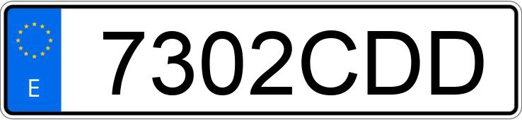 Numer rejestracyjny 7302CDD posiada FIAT STILO