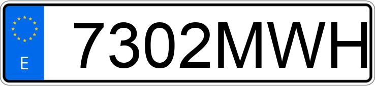 Numer rejestracyjny 7302MWH posiada VOLKSWAGEN GOLF BON JOVI 1.9 TDI