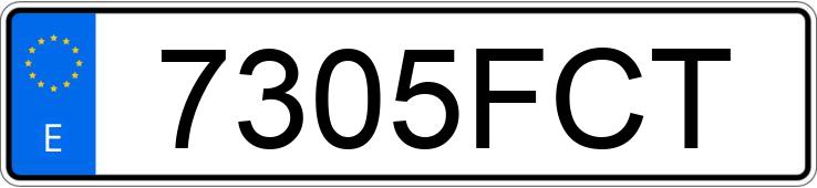 Numer rejestracyjny 7305FCT posiada SEAT LEON Numer rejestracyjny 7305FCT posiada SEAT LEON