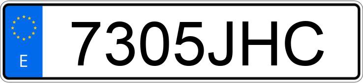 Numer rejestracyjny 7305JHC posiada SEAT LEON