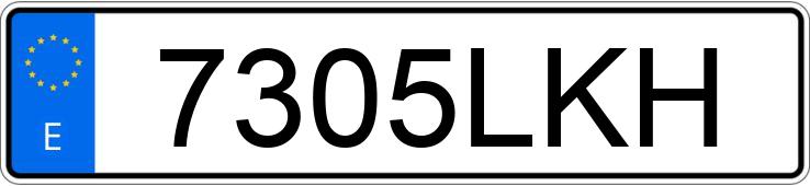 Numer rejestracyjny 7305LKH posiada TOYOTA PROACE VERSO Numer rejestracyjny 7305LKH posiada TOYOTA PROACE VERSO