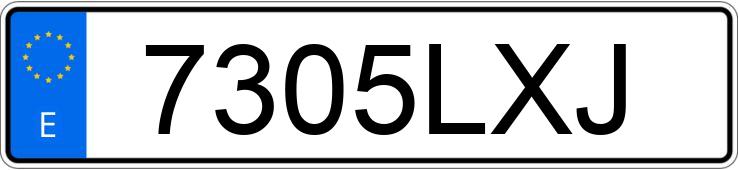 Numer rejestracyjny 7305LXJ posiada SMART FORTWO COUPE