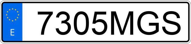 Numer rejestracyjny 7305MGS posiada FORD FOCUS