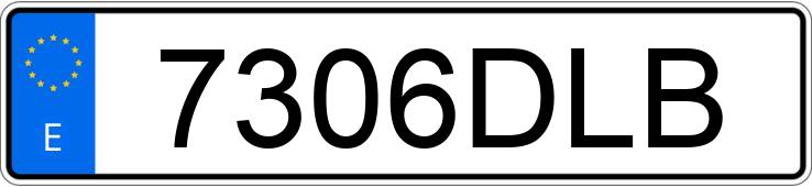 Numer rejestracyjny 7306DLB posiada PEUGEOT 1007