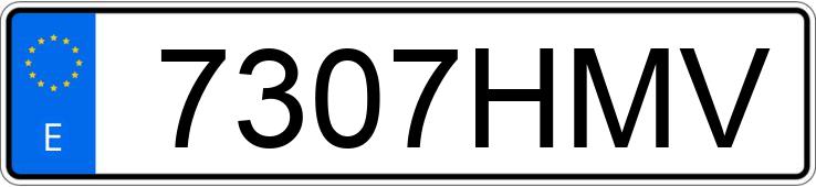 Numer rejestracyjny 7307HMV posiada MERCEDES E (212-207)
