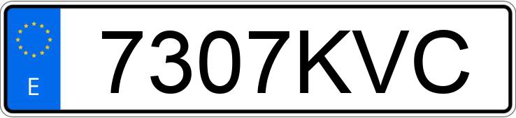 Numer rejestracyjny 7307KVC posiada CITROEN C3 AIRCROSS