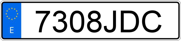 Numer rejestracyjny 7308JDC posiada FORD C-MAX