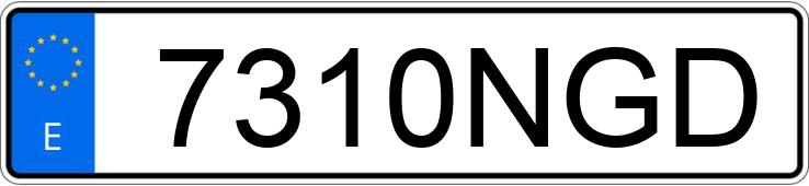 Numer rejestracyjny 7310NGD posiada AUDI Q5 Numer rejestracyjny 7310NGD posiada AUDI Q5