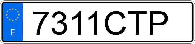 Numer rejestracyjny 7311CTP posiada FORD FUSION Numer rejestracyjny 7311CTP posiada FORD FUSION