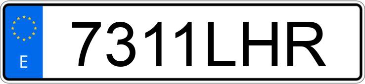 Numer rejestracyjny 7311LHR posiada VOLKSWAGEN T-CROSS