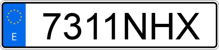 Numer rejestracyjny 7311NHX posiada SKODA KODIAQ