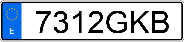 Numer rejestracyjny 7312GKB posiada MINI MINI COOPER 120