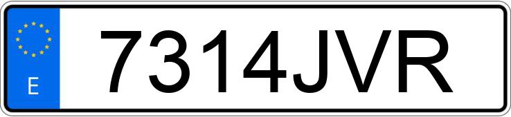 Numer rejestracyjny 7314JVR posiada FORD S-MAX Numer rejestracyjny 7314JVR posiada FORD S-MAX