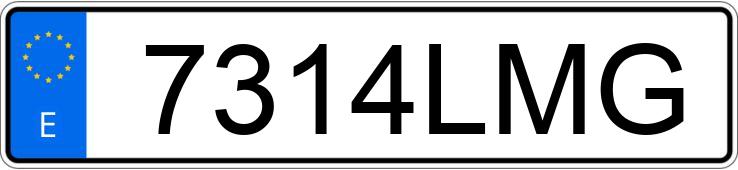 Numer rejestracyjny 7314LMG posiada MINI MINI