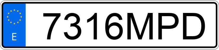 Numer rejestracyjny 7316MPD posiada RENAULT CLIO Numer rejestracyjny 7316MPD posiada RENAULT CLIO