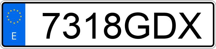 Numer rejestracyjny 7318GDX posiada FORD FOCUS Numer rejestracyjny 7318GDX posiada FORD FOCUS