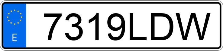 Numer rejestracyjny 7319LDW posiada MERCEDES ATEGO