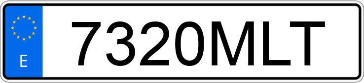 Registreringsnummeret 7320MLT har MERCEDES M (163-164)