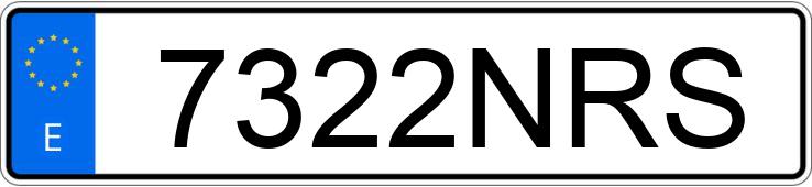Numer rejestracyjny 7322NRS posiada PEUGEOT 308