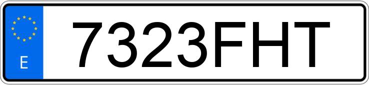 Numer rejestracyjny 7323FHT posiada VOLKSWAGEN TOUAREG