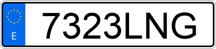 Numer rejestracyjny 7323LNG posiada MERCEDES GLB (247)