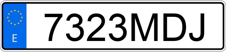 Numer rejestracyjny 7323MDJ posiada HONDA MONKEY Numer rejestracyjny 7323MDJ posiada HONDA MONKEY