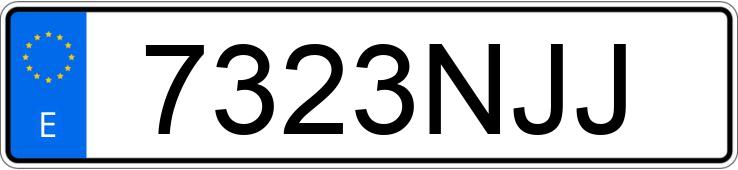 Numer rejestracyjny 7323NJJ posiada KIA STONIC