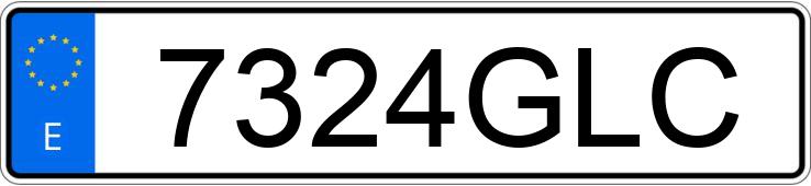 Numer rejestracyjny 7324GLC posiada FORD TRANSIT