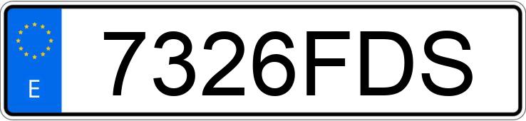 Numer rejestracyjny 7326FDS posiada OPEL ASTRA Numer rejestracyjny 7326FDS posiada OPEL ASTRA