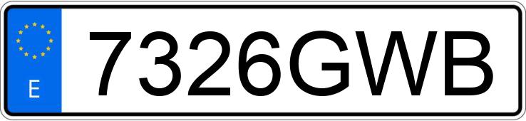 Numer rejestracyjny 7326GWB posiada CITROEN C4 Numer rejestracyjny 7326GWB posiada CITROEN C4