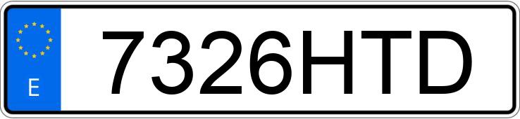 Numer rejestracyjny 7326HTD posiada AUDI S3 SPORTBACK Numer rejestracyjny 7326HTD posiada AUDI S3 SPORTBACK